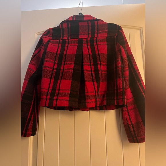 Cropped plaid jacket - Picture 4 of 4
